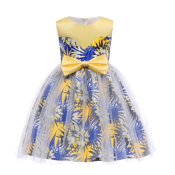 girl's dresses european and american children's summer girls mesh printed sleeveless bow princess dress #1, Red;yellow
girl's dresses european and american children's summer girls mesh printed sleeveless bow princess dress #1, Red;yellow