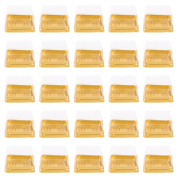 gift wrap 50pcs square moon cake boxes egg-yolk puff container golden packing box (small)
gift wrap 50pcs square moon cake boxes egg-yolk puff container golden packing box (small)