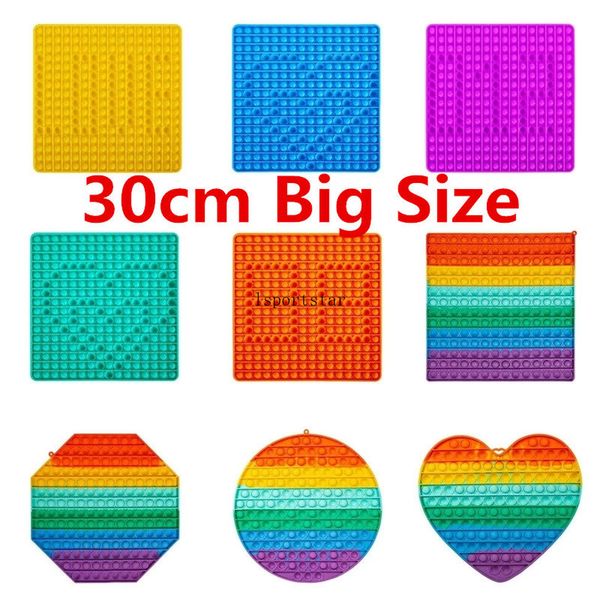 30cm1 big size fidget toys square antistress toy bubble figet sensory squishy jouet pour autiste for kids gift xxc299
30cm1 big size fidget toys square antistress toy bubble figet sensory squishy jouet pour autiste for kids gift xxc299