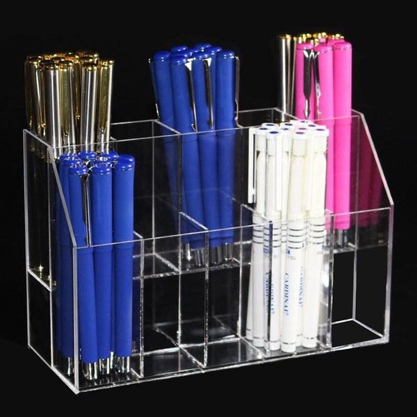 hooks & rails clear acrylic 2 layers 10 grids nail polish rack holder eyeliner organizer storage makeup tools pencil box display shelf
hooks & rails clear acrylic 2 layers 10 grids nail polish rack holder eyeliner organizer storage makeup tools pencil box display shelf