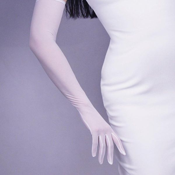 five fingers gloves black silk long elastic lace translucent uv full finger wedding dress glove women summer mesh driving sunscreen h98, Blue;gray
five fingers gloves black silk long elastic lace translucent uv full finger wedding dress glove women summer mesh driving sunscreen h98, Blue;gray