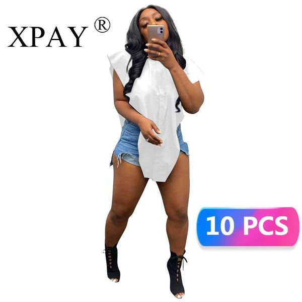 women's blouses & shirts wholesale items shirt for women sleeveless single-breasted solid color turn-down collar bulk x7123-1, White
women's blouses & shirts wholesale items shirt for women sleeveless single-breasted solid color turn-down collar bulk x7123-1, White