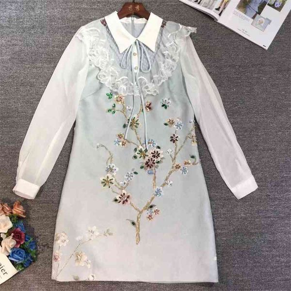 truevoker women runway dress lace sleeve peter pan collar pink flower crystal diamond vintage prom robe mujer festa vestido 210602, Black;gray
truevoker women runway dress lace sleeve peter pan collar pink flower crystal diamond vintage prom robe mujer festa vestido 210602, Black;gray