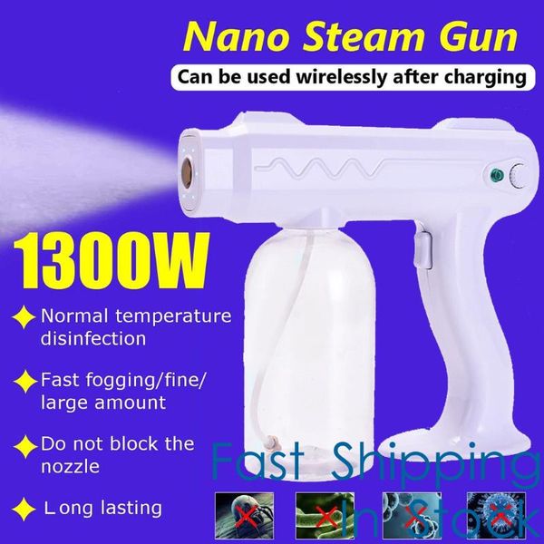 800ml 1300w blue light nano steam gun atomizing fogger disinfection-sprayer wireless mixed vapor spray machine watering equipments
800ml 1300w blue light nano steam gun atomizing fogger disinfection-sprayer wireless mixed vapor spray machine watering equipments