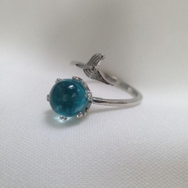 fish crystal fashion blue tail ring for women romantic cubic zirconia open rings silver plated resizable female engagment band
fish crystal fashion blue tail ring for women romantic cubic zirconia open rings silver plated resizable female engagment band