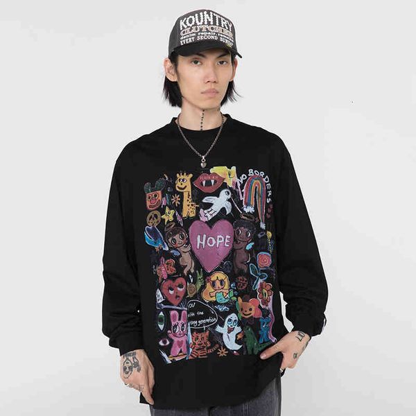 women's hoodies & sweatshirts men's long-sleeve shirt, shirt harajuku rainbow pattern for men, hip hop, streetwear, painting, lett, Black
women's hoodies & sweatshirts men's long-sleeve shirt, shirt harajuku rainbow pattern for men, hip hop, streetwear, painting, lett, Black