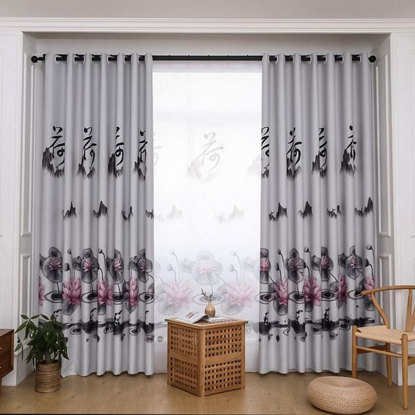 curtain & drapes chinese geomantic ink painting water lotus printing shade curtains for living dining room bedroom.
curtain & drapes chinese geomantic ink painting water lotus printing shade curtains for living dining room bedroom.