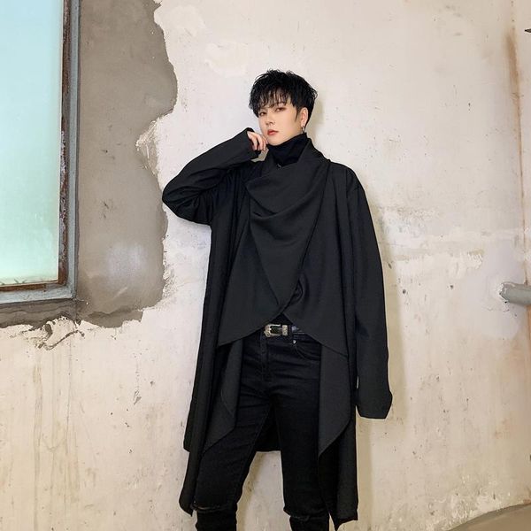 men's trench coats male loose hip hop windbreaker stage coat men japan streetwear punk gothic black irregular long kimono cardigan jack, Tan;black
men's trench coats male loose hip hop windbreaker stage coat men japan streetwear punk gothic black irregular long kimono cardigan jack, Tan;black