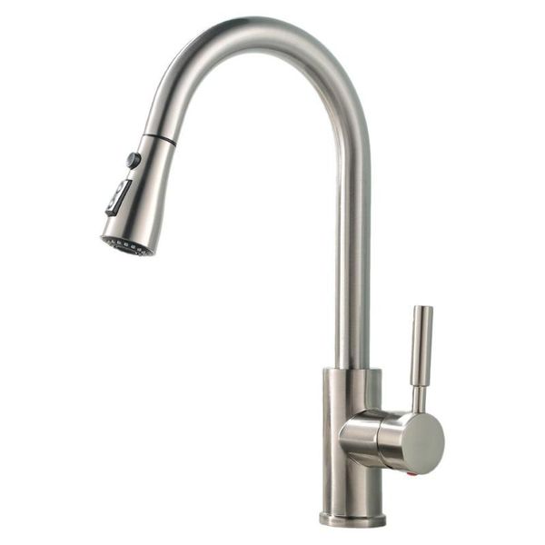 kitchen faucets pull out spray sink faucet contemporary brushed single handle swivel tap with and cold water
kitchen faucets pull out spray sink faucet contemporary brushed single handle swivel tap with and cold water