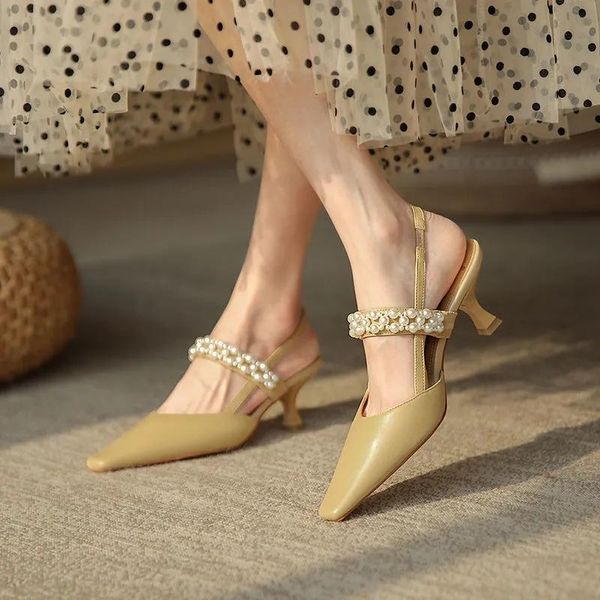 dress shoes string bead women slingback heels pumps pointed toe stiletto evening party for zapatos de mujer, Black
dress shoes string bead women slingback heels pumps pointed toe stiletto evening party for zapatos de mujer, Black