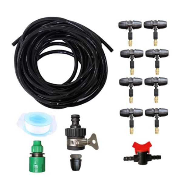 watering equipments 10m kits micro cooling garden agriculture greenhouse irrigation spray for agriculture, lawn, patio tool
watering equipments 10m kits micro cooling garden agriculture greenhouse irrigation spray for agriculture, lawn, patio tool