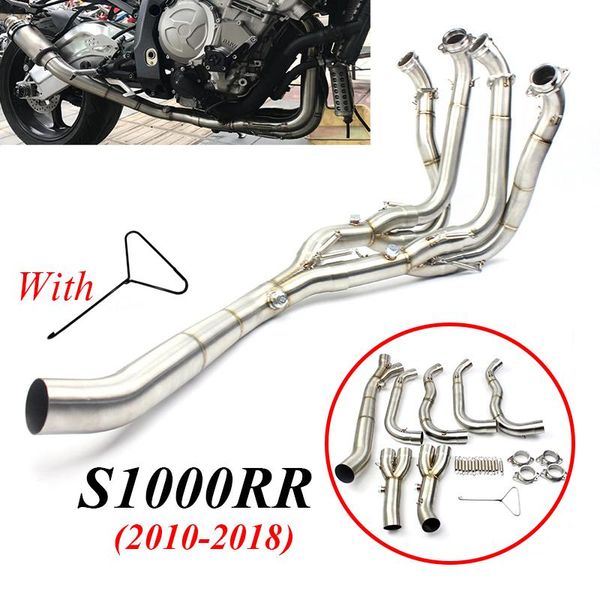 motorcycle exhaust slip on front system header middle link pipe escape moto elbow motorbike for s1000rr s1000 rr 2010-2021 years
motorcycle exhaust slip on front system header middle link pipe escape moto elbow motorbike for s1000rr s1000 rr 2010-2021 years