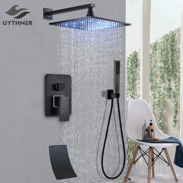 bathroom faucet black bronze rain shower bath wall mounted bathtub mixer tap set sets
bathroom faucet black bronze rain shower bath wall mounted bathtub mixer tap set sets