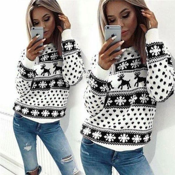 women's sweaters women lady jumper pullover coat christmas winter ladies geometric warm brief polyester sweatshirts clothing, White;black
women's sweaters women lady jumper pullover coat christmas winter ladies geometric warm brief polyester sweatshirts clothing, White;black