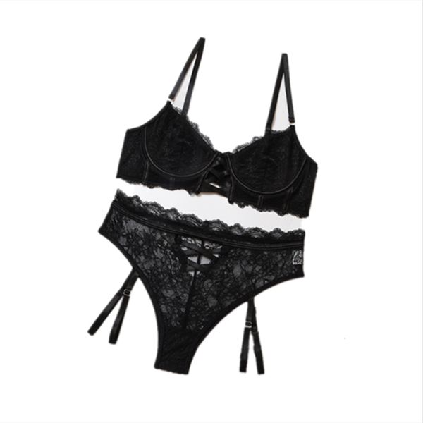 Lace Bra And Thong Set Underwire Brassiere Underwear Sets Women Ensemble Lingerie Sexy Intimates Underwear & Sleepwears, Black set
Lace Bra And Thong Set Underwire Brassiere Underwear Sets Women Ensemble Lingerie Sexy Intimates Underwear & Sleepwears, Black set