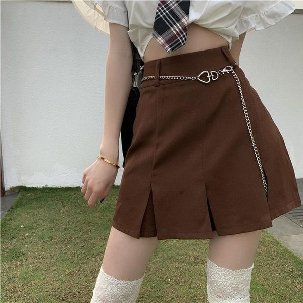 skirts retro solid color high vintage brown sweet summer short skirt ruffled a-line women's extreme mini micro, Black
skirts retro solid color high vintage brown sweet summer short skirt ruffled a-line women's extreme mini micro, Black
