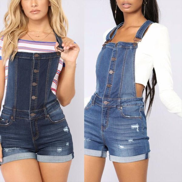 denim shorts fashion slim women jumpsuit hole stitching straps bib blue bodysuit jeans pants summer rompers, Black;white
denim shorts fashion slim women jumpsuit hole stitching straps bib blue bodysuit jeans pants summer rompers, Black;white
