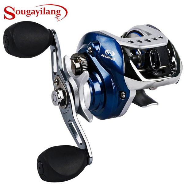 sougayilang baitcasting fishing reel magnetic brake system baitcast 8kg max drag 10+1bb 6.3:1 high speed wheel reels
sougayilang baitcasting fishing reel magnetic brake system baitcast 8kg max drag 10+1bb 6.3:1 high speed wheel reels