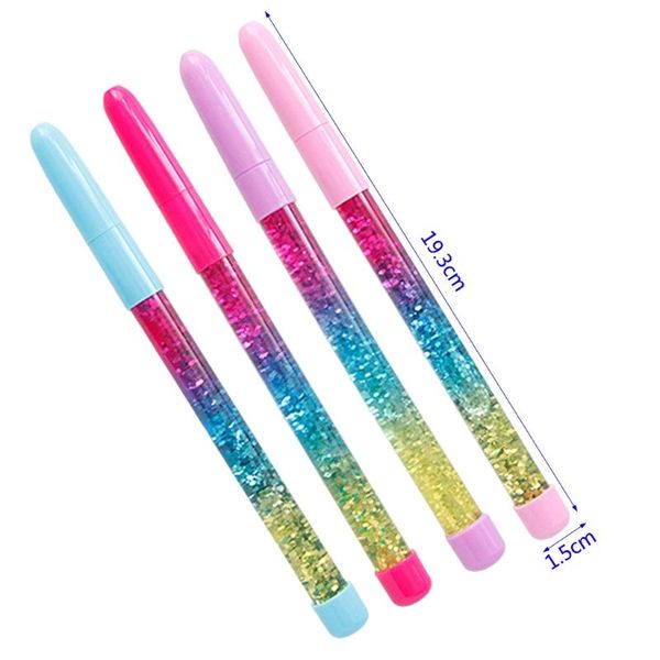 cute 0.7mm rainbow color fairy stick drift sand glitter crystal ball point pen k43b ballpoint pens, Blue;orange
cute 0.7mm rainbow color fairy stick drift sand glitter crystal ball point pen k43b ballpoint pens, Blue;orange