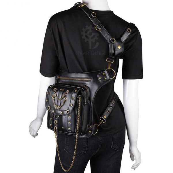 yourseason ladies waist pack 2021 outdoor chain moto biker pu leather multifunctional female punk rivet shoulder belt bags
yourseason ladies waist pack 2021 outdoor chain moto biker pu leather multifunctional female punk rivet shoulder belt bags