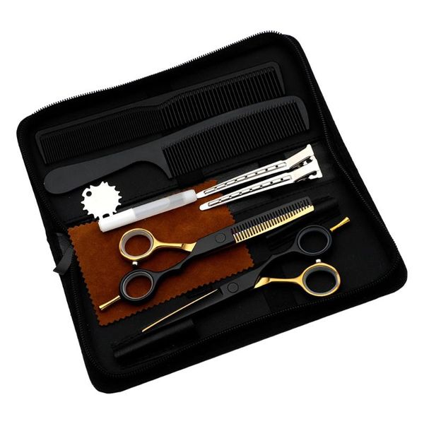 hair scissors 1 set of stainless steel barber combs useful trimming tools 
hair scissors 1 set of stainless steel barber combs useful trimming tools