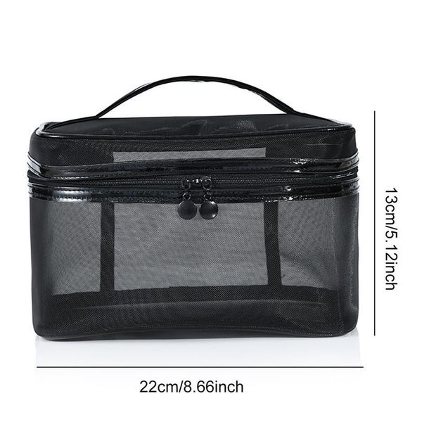 cosmetic bags & cases women men necessary portable bag transparent travel organizer fashion large black toiletry makeup pouch
cosmetic bags & cases women men necessary portable bag transparent travel organizer fashion large black toiletry makeup pouch