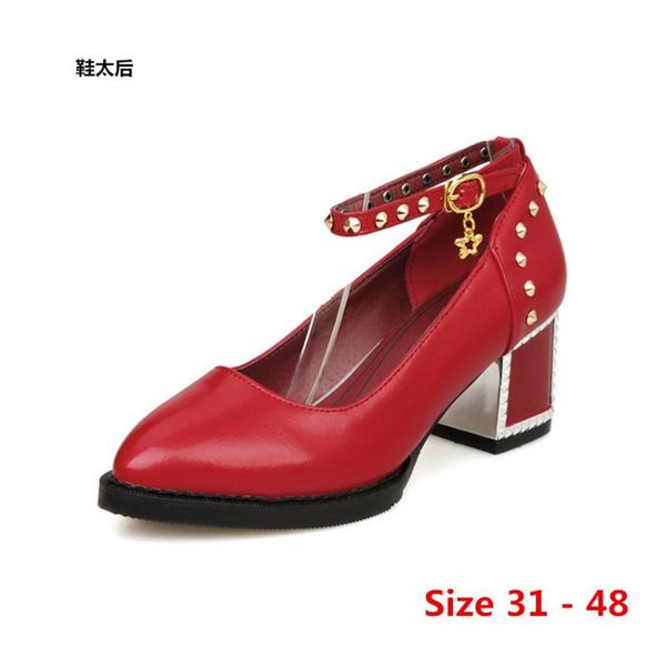 dress shoes stiletto party wedding high heels women's heel ladies pumps woman small big size 31 - 48, Black
dress shoes stiletto party wedding high heels women's heel ladies pumps woman small big size 31 - 48, Black