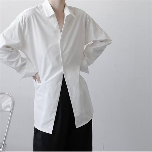 men's casual shirts long sleeved shirt inside autumn korean version minority solid color loose neutral non ironing, White;black
men's casual shirts long sleeved shirt inside autumn korean version minority solid color loose neutral non ironing, White;black