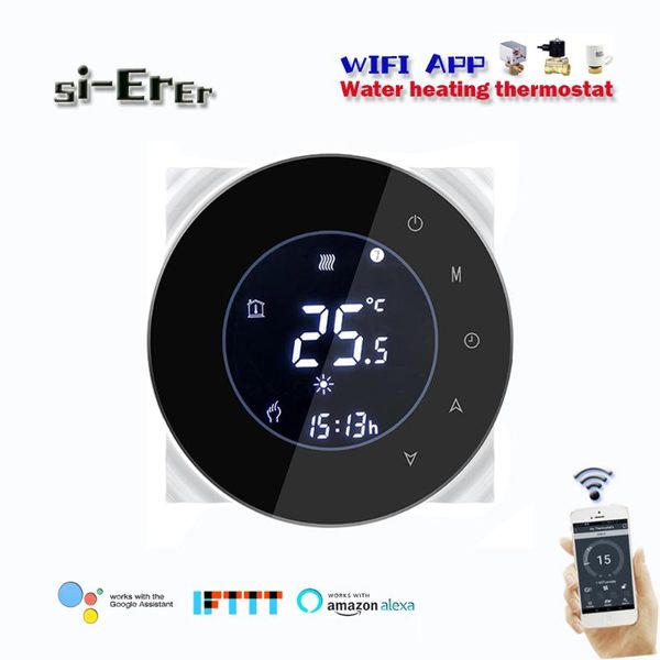 smart home control 95-240vac 3a wifi thermostat temperature controller for floor water heating ,works with alexa google
smart home control 95-240vac 3a wifi thermostat temperature controller for floor water heating ,works with alexa google