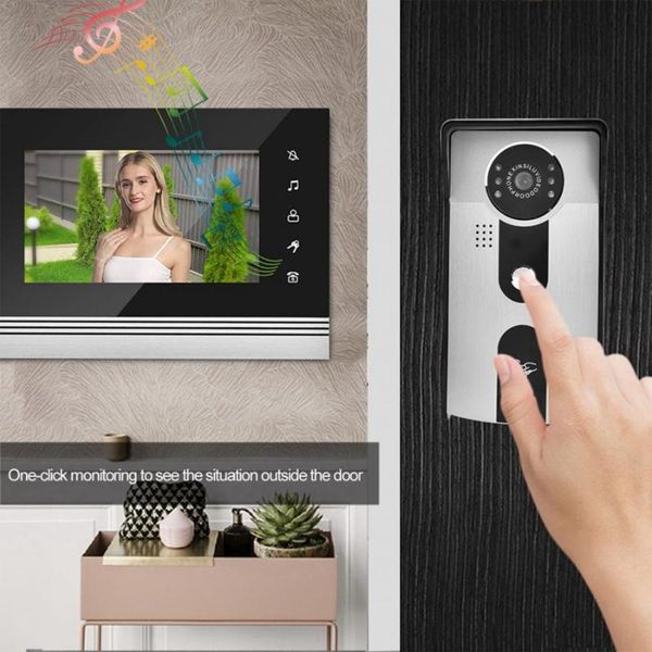 other door hardware 7 inch color lcd touch button video camera doorbell intercom entry system pulsante campanello
other door hardware 7 inch color lcd touch button video camera doorbell intercom entry system pulsante campanello