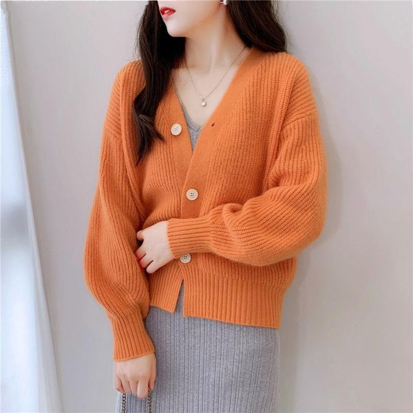women's knits & tees autumn casual short sweater women korean version loose outer knit cardigan jacket wear oversized cardigans, White
women's knits & tees autumn casual short sweater women korean version loose outer knit cardigan jacket wear oversized cardigans, White
