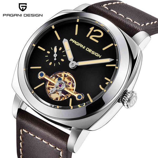 pagani design make watches men automatic mechanical stainless steel waterproof sports clock clocks 2020, Slivery;brown 
pagani design make watches men automatic mechanical stainless steel waterproof sports clock clocks 2020, Slivery;brown