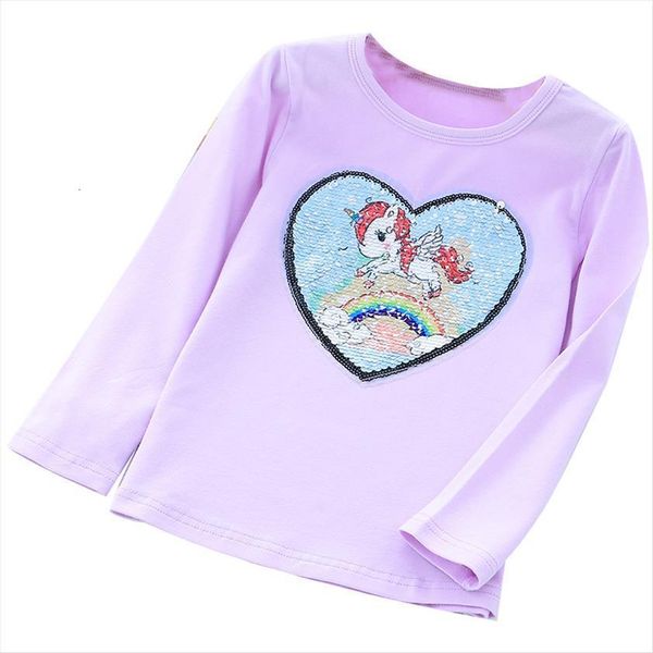 long sleeve children kids girls t shirt unicorn sequined cotton tshirts tees fashion clothing, Blue
long sleeve children kids girls t shirt unicorn sequined cotton tshirts tees fashion clothing, Blue