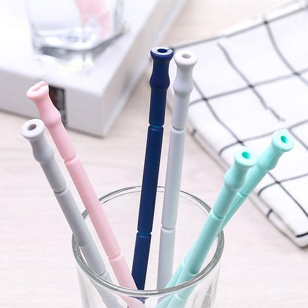 reusable foldable silicone straw set drinking straws coffee juice milk tea beer portable with cleaning brush
reusable foldable silicone straw set drinking straws coffee juice milk tea beer portable with cleaning brush