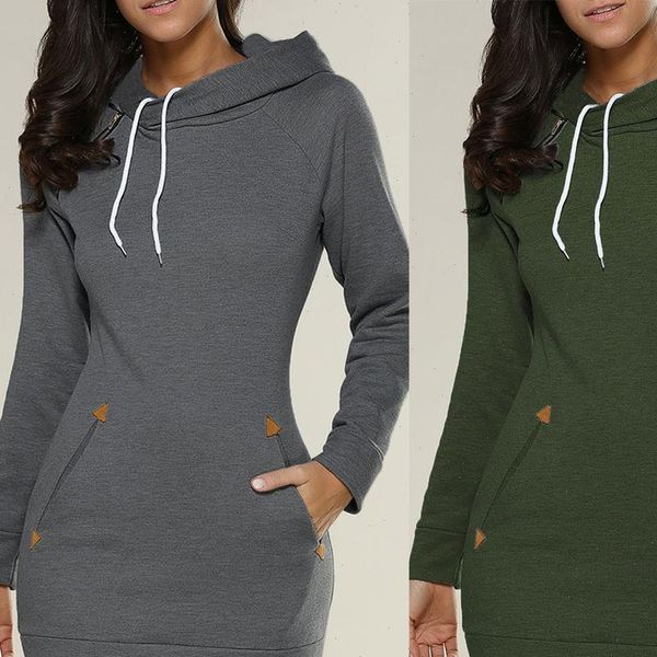 summer style europe the hooded womens dresses turtle neck long sleeve fleece 5 color 8 sizes vestidos yff6143, Black;gray
summer style europe the hooded womens dresses turtle neck long sleeve fleece 5 color 8 sizes vestidos yff6143, Black;gray