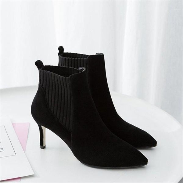 short boots spring and autumn single net red skinny high-heeled stiletto apricot female 2021 wild1, Black
short boots spring and autumn single net red skinny high-heeled stiletto apricot female 2021 wild1, Black