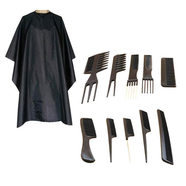 hair scissors 1 set of 11pcs cutting tool men hairdressing kit comb brush apron wipe styling tools (black )
hair scissors 1 set of 11pcs cutting tool men hairdressing kit comb brush apron wipe styling tools (black )