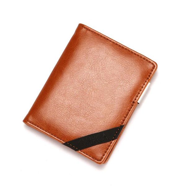 brand men pu leather short wallet with zipper coin pocket vintage big capacity male money purse card holder fashion wallets, Red;black
brand men pu leather short wallet with zipper coin pocket vintage big capacity male money purse card holder fashion wallets, Red;black
