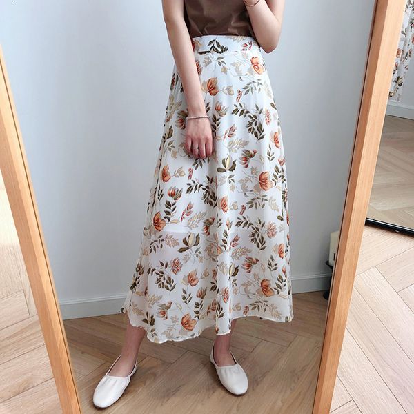 skirts spring summer high waist chiffon women midi skirts casual floral print female maxi beach tutu skirt femme rnw7, Black
skirts spring summer high waist chiffon women midi skirts casual floral print female maxi beach tutu skirt femme rnw7, Black
