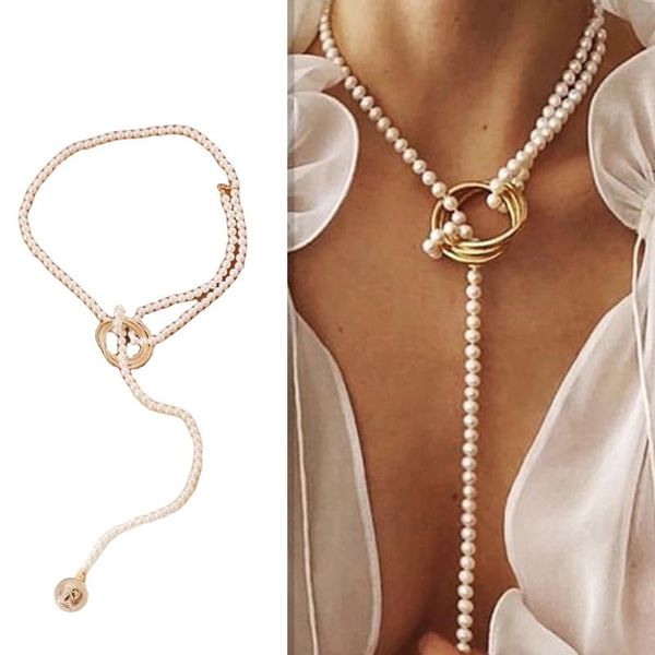 pendant necklaces ladies fashion personality baroque geometric metal retro pearl necklace collares para mujer collier femme for women, Silver
pendant necklaces ladies fashion personality baroque geometric metal retro pearl necklace collares para mujer collier femme for women, Silver