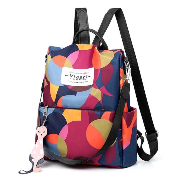 outdoor bags oxford printed anti-theft backpack cute cat pendant zipper shoulder bag multi-function travel school packet accessories
outdoor bags oxford printed anti-theft backpack cute cat pendant zipper shoulder bag multi-function travel school packet accessories