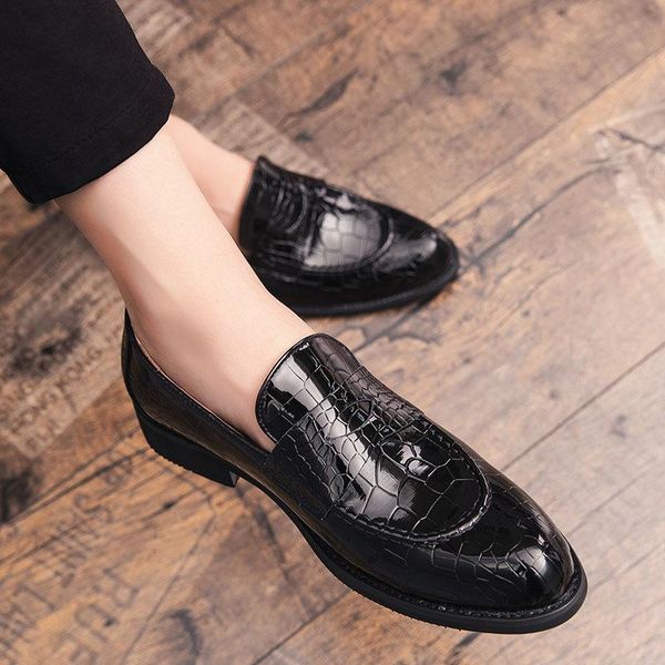 new fashion men pu leather low heel shoe ankle all-match retro shoe casual classic male loafers shoes luxury 4m192, Black
new fashion men pu leather low heel shoe ankle all-match retro shoe casual classic male loafers shoes luxury 4m192, Black