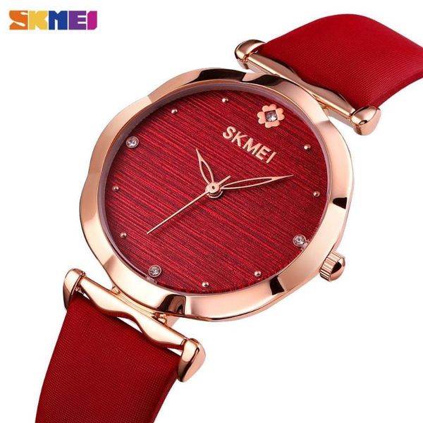 wristwatches skmei elegant womens quartz watches fashion flower diamond dial ultra-thin red ladies leather strap girl clock 1703, Slivery;brown
wristwatches skmei elegant womens quartz watches fashion flower diamond dial ultra-thin red ladies leather strap girl clock 1703, Slivery;brown