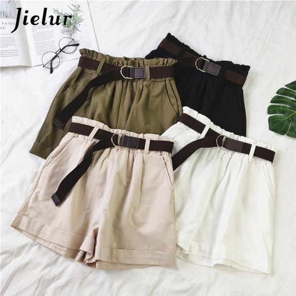 women's shorts 4 solid color women 2021 summer fashion sashes high waist female elastic black white apricot, White;black
women's shorts 4 solid color women 2021 summer fashion sashes high waist female elastic black white apricot, White;black