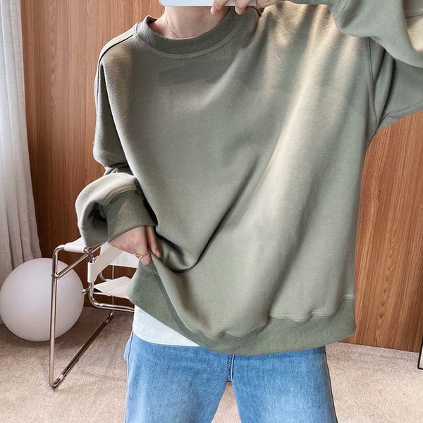 women's knits & tees chic woman sweatshirts round collar solid color loose casual oversized pullovers autumn winter ogaw, White
women's knits & tees chic woman sweatshirts round collar solid color loose casual oversized pullovers autumn winter ogaw, White