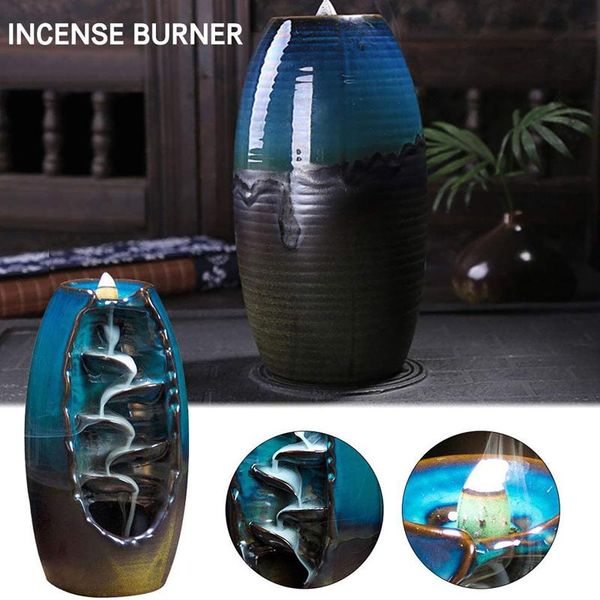 fragrance lamps waterfall incense burners mountain river holder ceramic backflow smoke burner censer home decor#g30
fragrance lamps waterfall incense burners mountain river holder ceramic backflow smoke burner censer home decor#g30