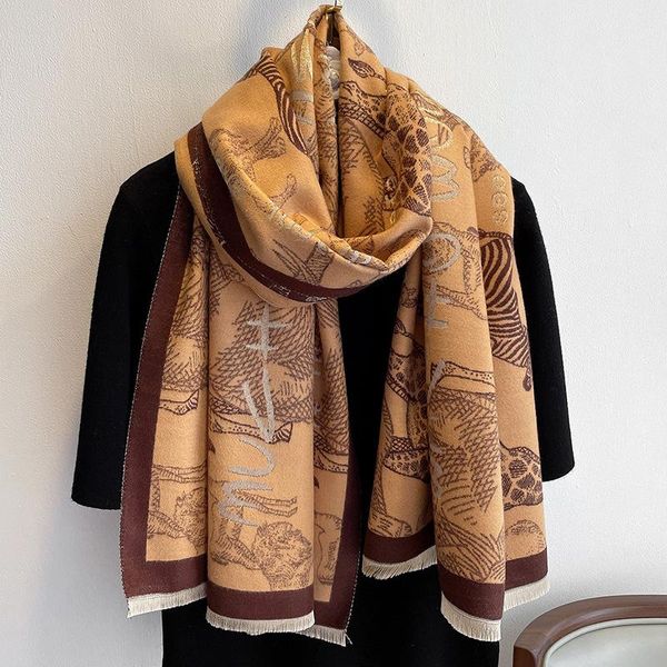 scarves 2021 women warm shawls and wraps fashion winter cashmere scarf thick blanket bufanda ladies pashmina hijab long echarpe, Blue;gray
scarves 2021 women warm shawls and wraps fashion winter cashmere scarf thick blanket bufanda ladies pashmina hijab long echarpe, Blue;gray