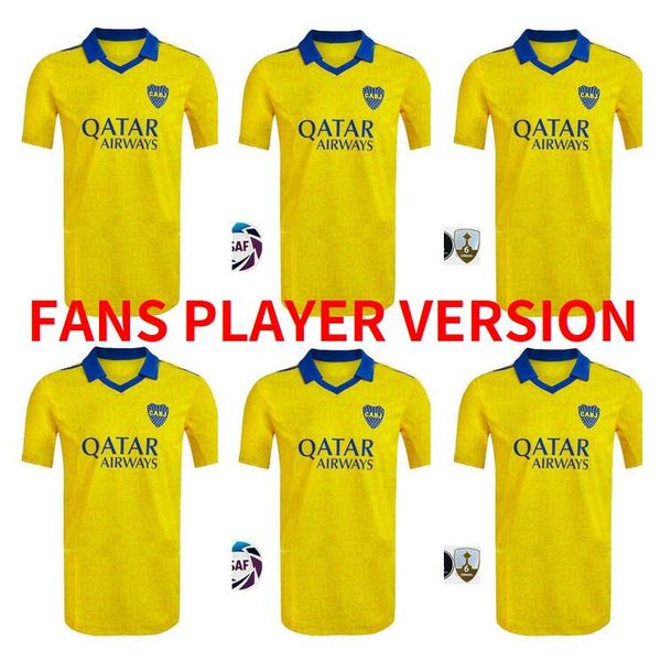 22 23 boca juniors soccer jerseys fans player version carlitos maradona tevez de rossi 2022 2023 villa salvio medina varela pavón sets footb, Black;yellow
22 23 boca juniors soccer jerseys fans player version carlitos maradona tevez de rossi 2022 2023 villa salvio medina varela pavón sets footb, Black;yellow