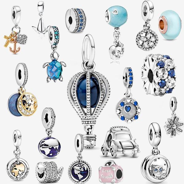 other 925 sterling silver bead transparent glass inlaid charm blue earth pendant fit original bracelet jewelry diy gift
other 925 sterling silver bead transparent glass inlaid charm blue earth pendant fit original bracelet jewelry diy gift