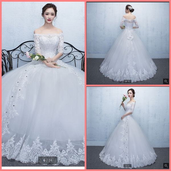 vestido de festa white tulle ball gown wedding dress off the shoulder half sleeve lace beaded bridal gowns appliques princess puffy long bri
vestido de festa white tulle ball gown wedding dress off the shoulder half sleeve lace beaded bridal gowns appliques princess puffy long bri